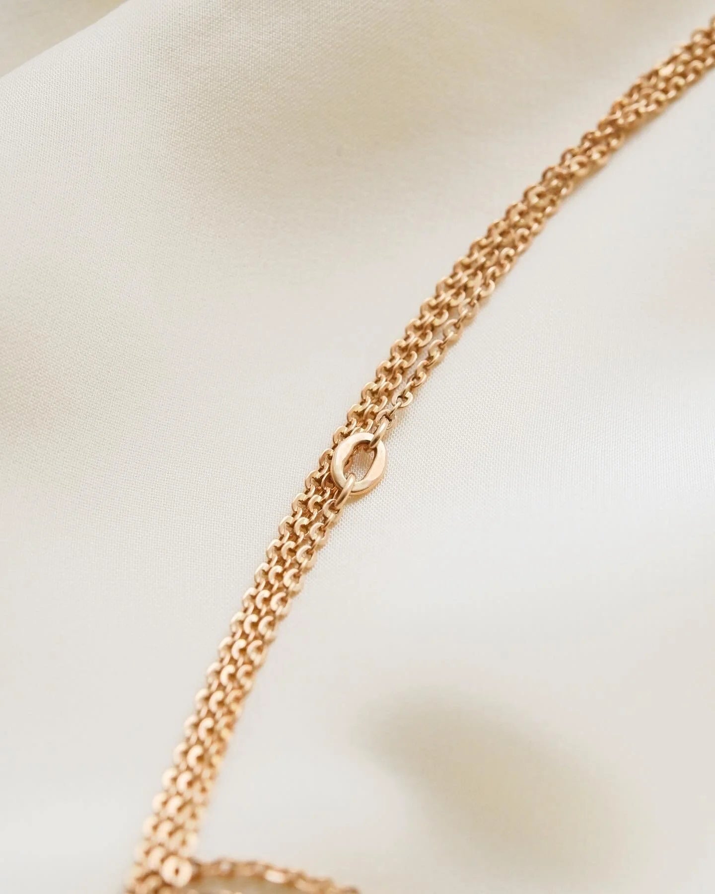 Antique Eternity Chain by Johannes Hjalmer 14K Gold (between 1916-1929)