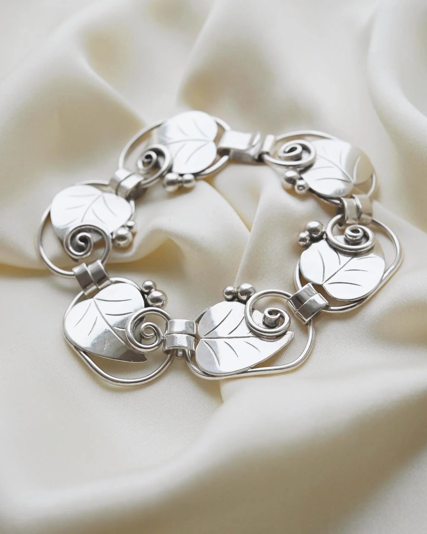 Vintage Georg Jensen Sterling Bracelet 1950