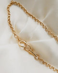 Ultra Rare 107 Year Old Antique 23 Grams Watch Chain on 18.25 Inches 18 Gold 1917
