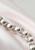 Heavy Gorgeous Vintage Sterling Silver Choker Necklace Sweden 1967