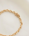 Amazing Danish Anchor Link Bracelet 14K Gold