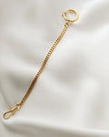 Perfect Rare Smaller Sized Old Watch Chain Bracelet 18K Gold 1920s