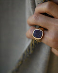 Amazing HG or HB Antique Signet Ring w Agate Finland 1847