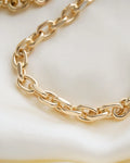Amazing Danish Vintage Biker Link Bracelets 14K Gold