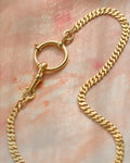 10.4 inches Antique Watch Chain 18K Gold 1938