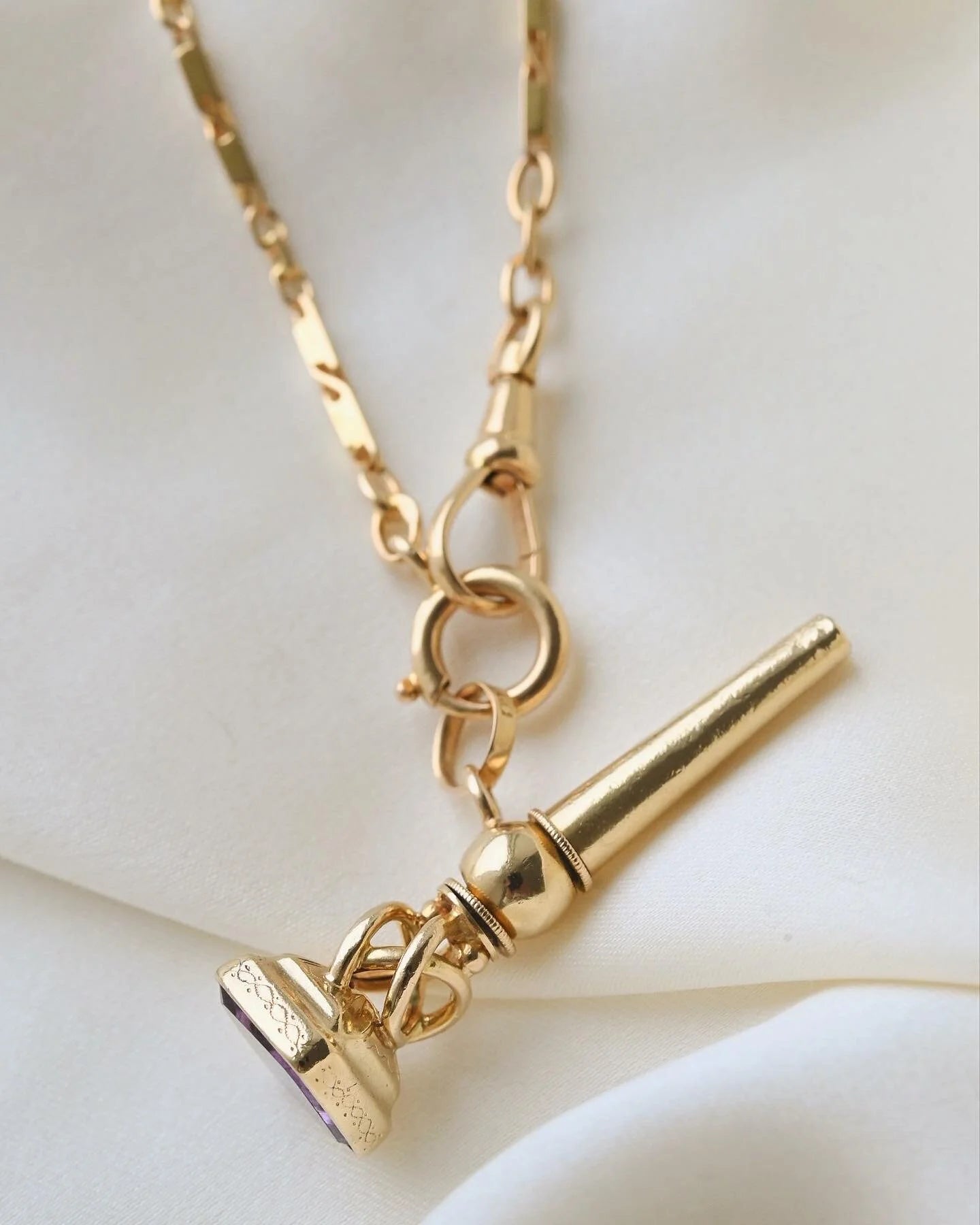 Antique Pocket Watch Key 18K Gold 1969