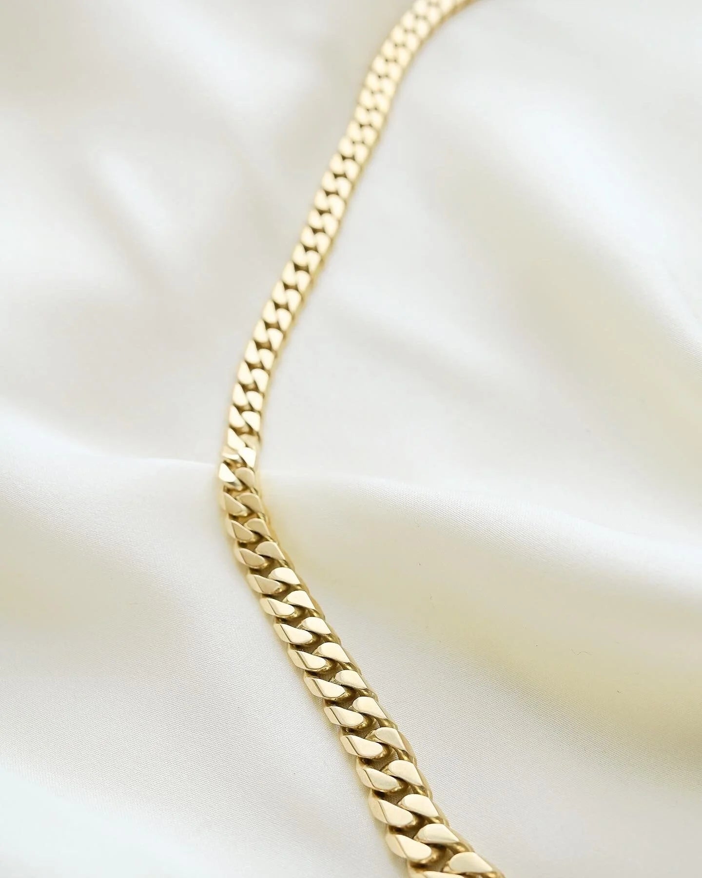 Ultimate Dream Curb Link Necklace 61 grams 14K Gold 1970