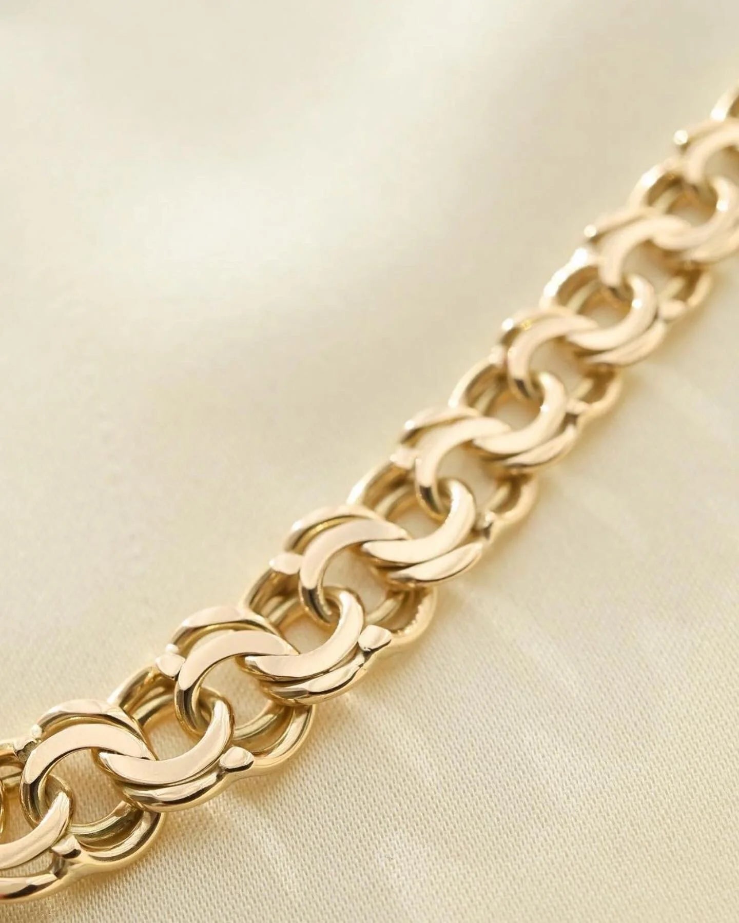 Beautiful Danish Vintage Necklace 14K Gold 1960