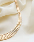 The Sexiest Sublime Danish Vintage 14K Gold Geneva Variation Link Necklace