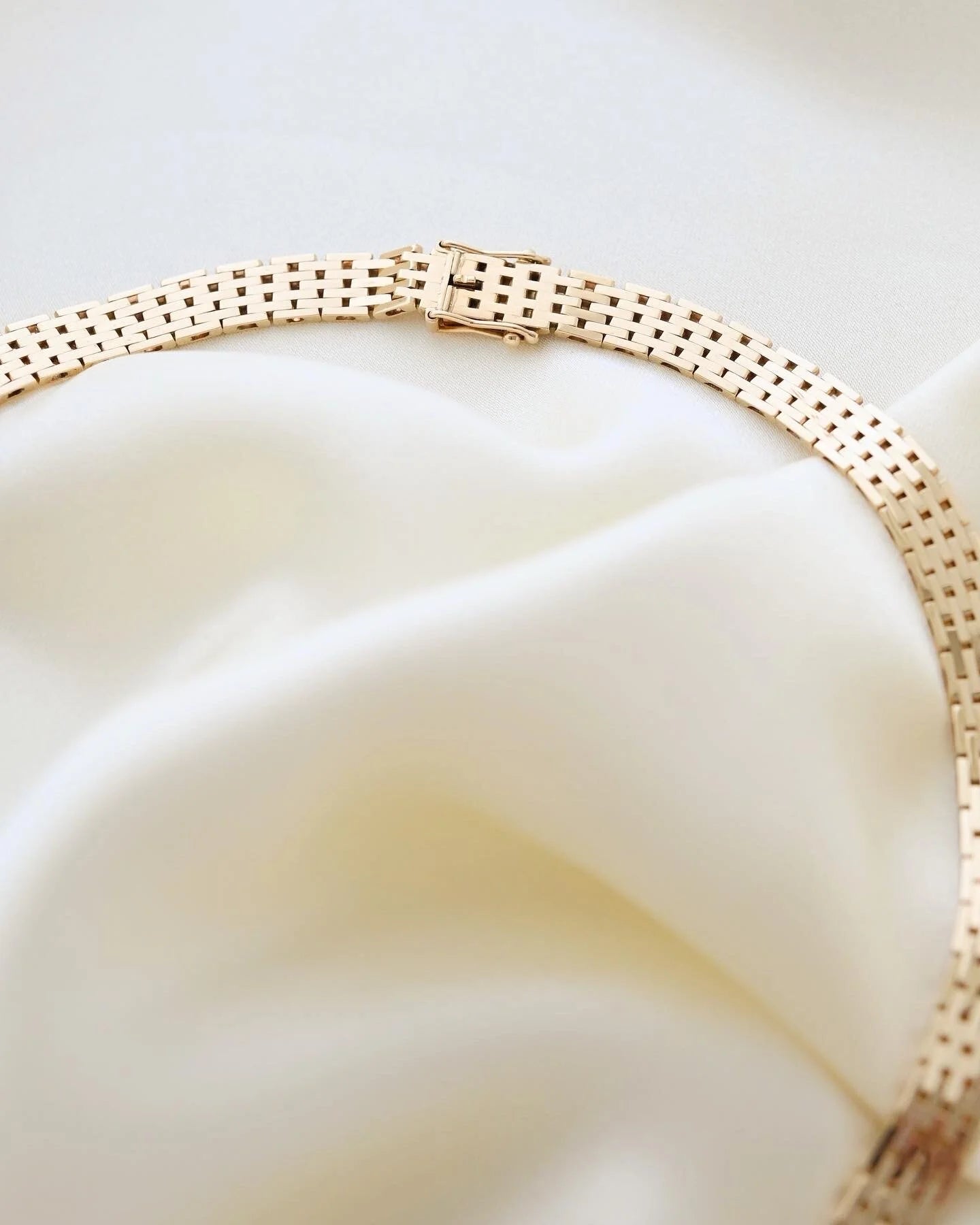 The Best Danish Mid Century Vintage Necklace 14K Gold 1970