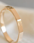 Amazing Sculptural Vintage Bangle 14K Gold 1970s