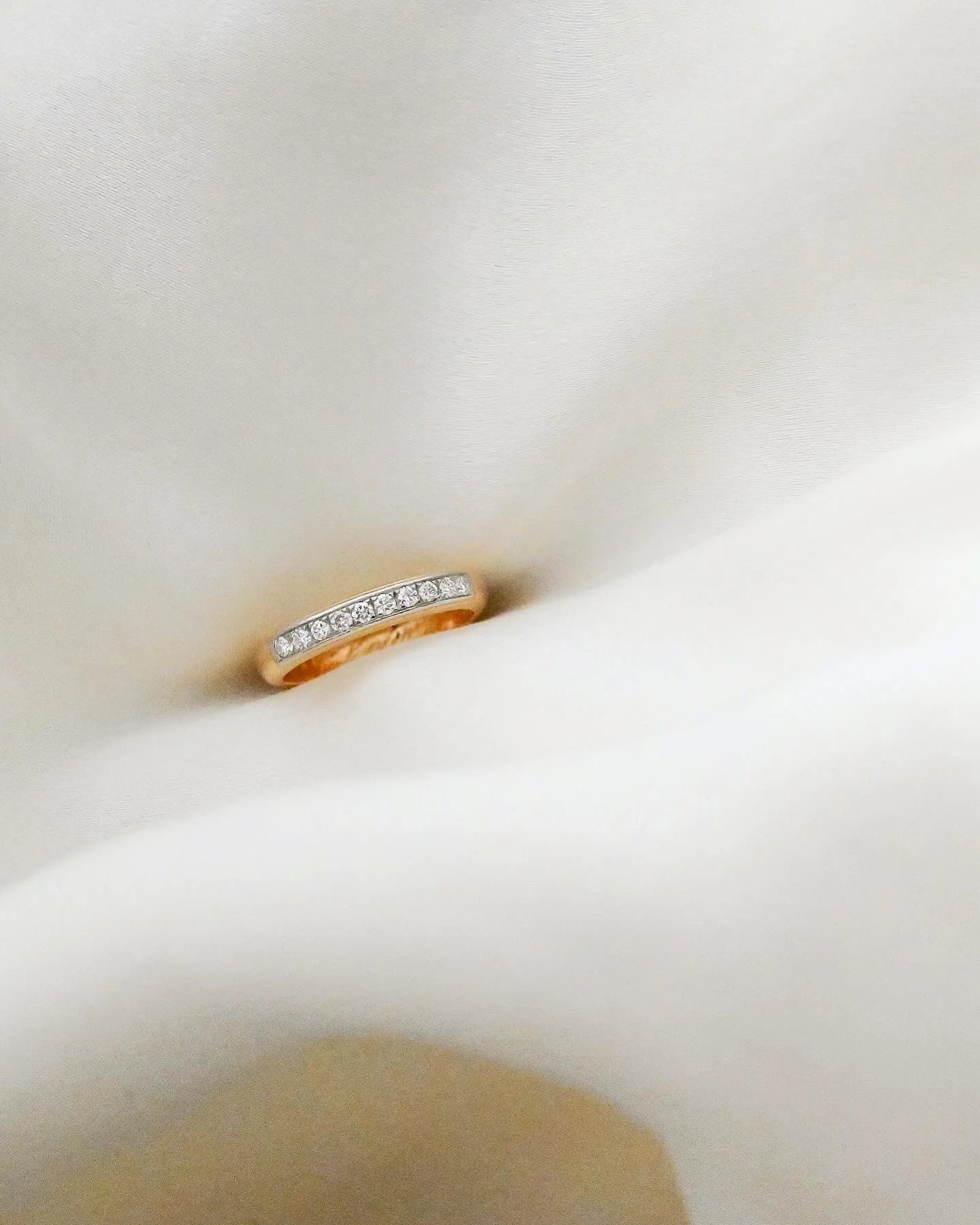79 Year Old Wedding Band 18K Gold Sweden 1946