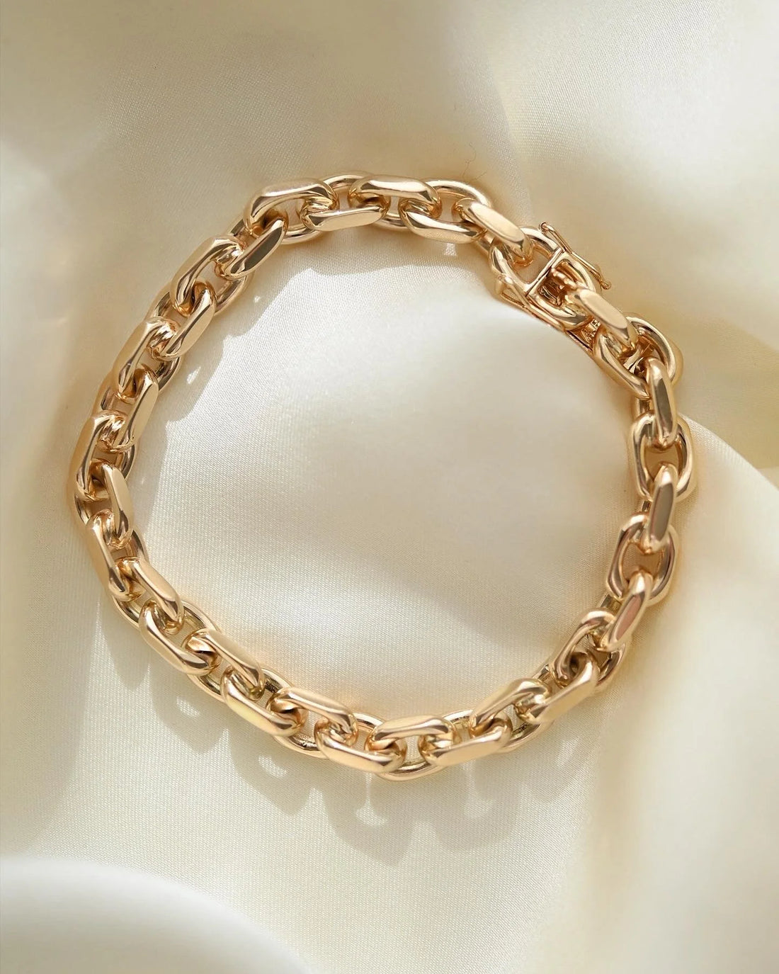 Big HEAVY AF Anchor Bracelet 14K Gold