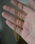 Timeless Vintage Curb Link Chain 18K Gold