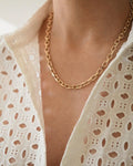 Amazing Danish 52 Grams Vintage Biker Chain 8K Gold