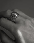The Amazing 18 Grams (!) Grand Dame Puzzle Ring 14K Gold