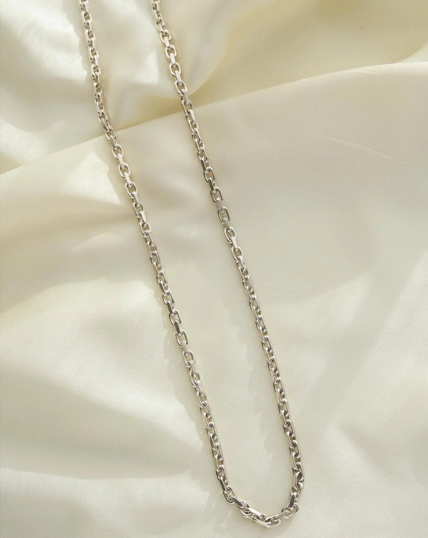 Shipping included! The Best Danish Vintage Silver Anchor Link Chain