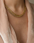 Special Vintage Infinity Link Chain 18K Gold 1980