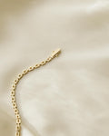 Baby Brick Link Bracelet 14K Gold 1950s