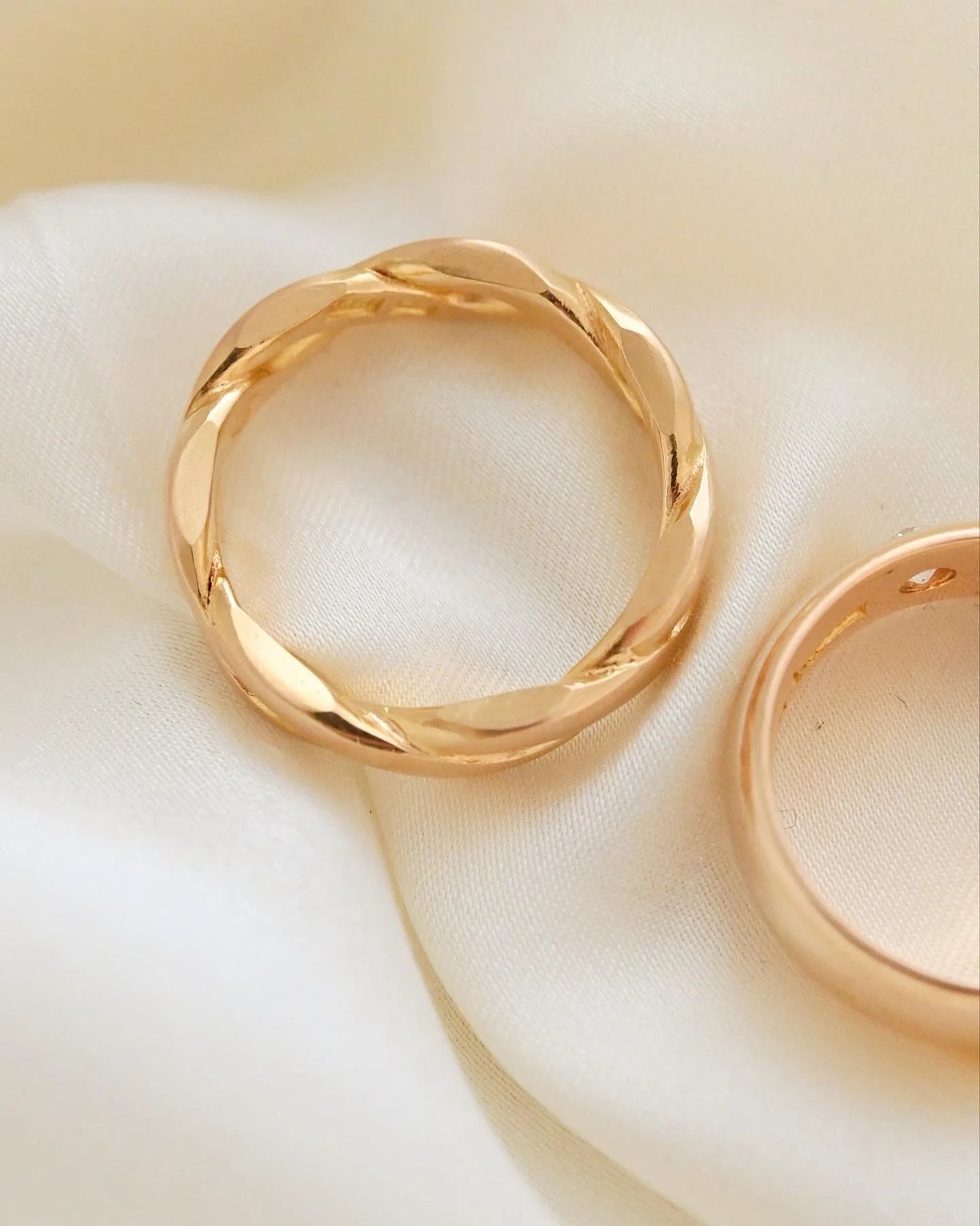 Chubby Rings 18K Gold 1891 and 1973