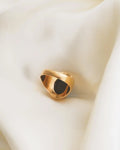 Black Onyx Ring 18K Gold 1962