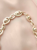 Ultra Long Gorg Vintage Silver Necklace