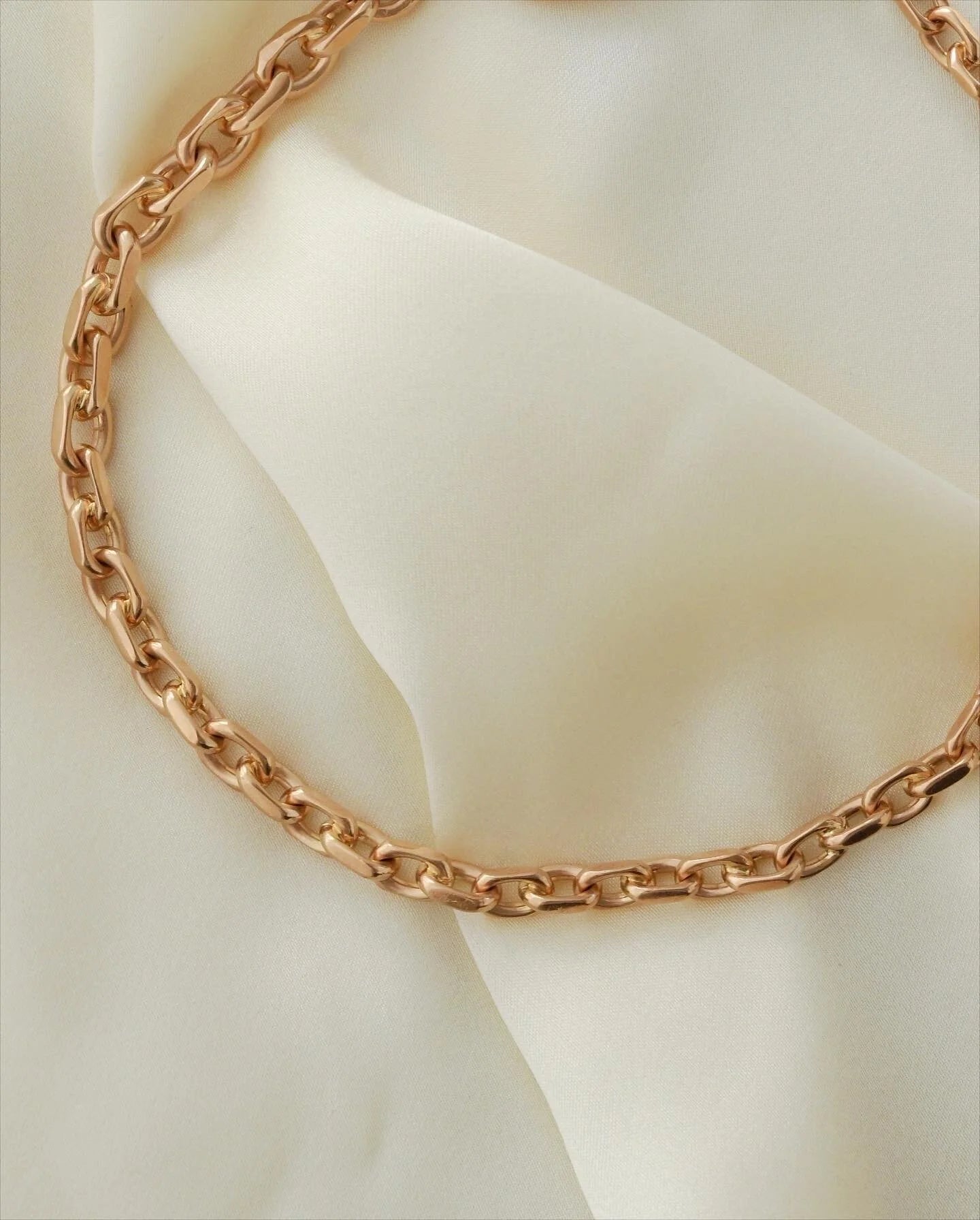 Divine Antique Rose Gold Chain 14K Gold
