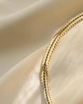 Perfect Geneva Link Vintage Necklace 14K Gold 36.6 Grams