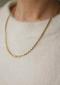 Perfect Danish Anchor Link Chain 8K Gold