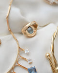 Beautiful Vintage Moonstone Ring 18K Gold