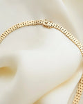 Extraordinary Perfect Danish Link Necklace by Sigurd Rnna 14K Gold