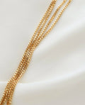 Classic Long 23 Inches 1980s Box Chain 18K Gold