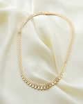 Amazing 30 Grams Brick Link Necklace 14K Gold