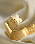 Outstanding Antique C. G. Hallberg Bangle 18K Gold 1884