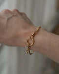 Special Swedish Antique Art Deco Watch Chain 18K Gold 1920s