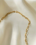 Glimmering Radiant Italian Vintage Chain 18K Gold