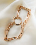 Magnificent Dream Bracelet Antique Watch Chain Sizeable 18K Rose Gold 1910