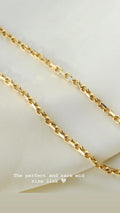 Rare Danish Mid Size Anchor Link Chain 14K Gold