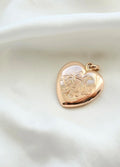 From My Personal Collection: The Perfect Rare Heart Locket Antique 14K Gold Sweden 1910s