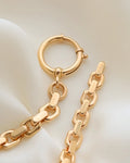Extraordinary RARE Watch Chain Bracelet 18K Gold 1925