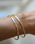 OMJ FINE JEWELRY : The Heirloom Bangle 18K Gold