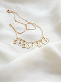 The Gabriele Letter Vintage Necklace 18K Gold