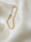 Endlessly Wearable Vintage Bracelet 18K Gold 1962 Sweden