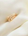 Rare Vintage Puzzle Ring 6.5 US 14K Gold