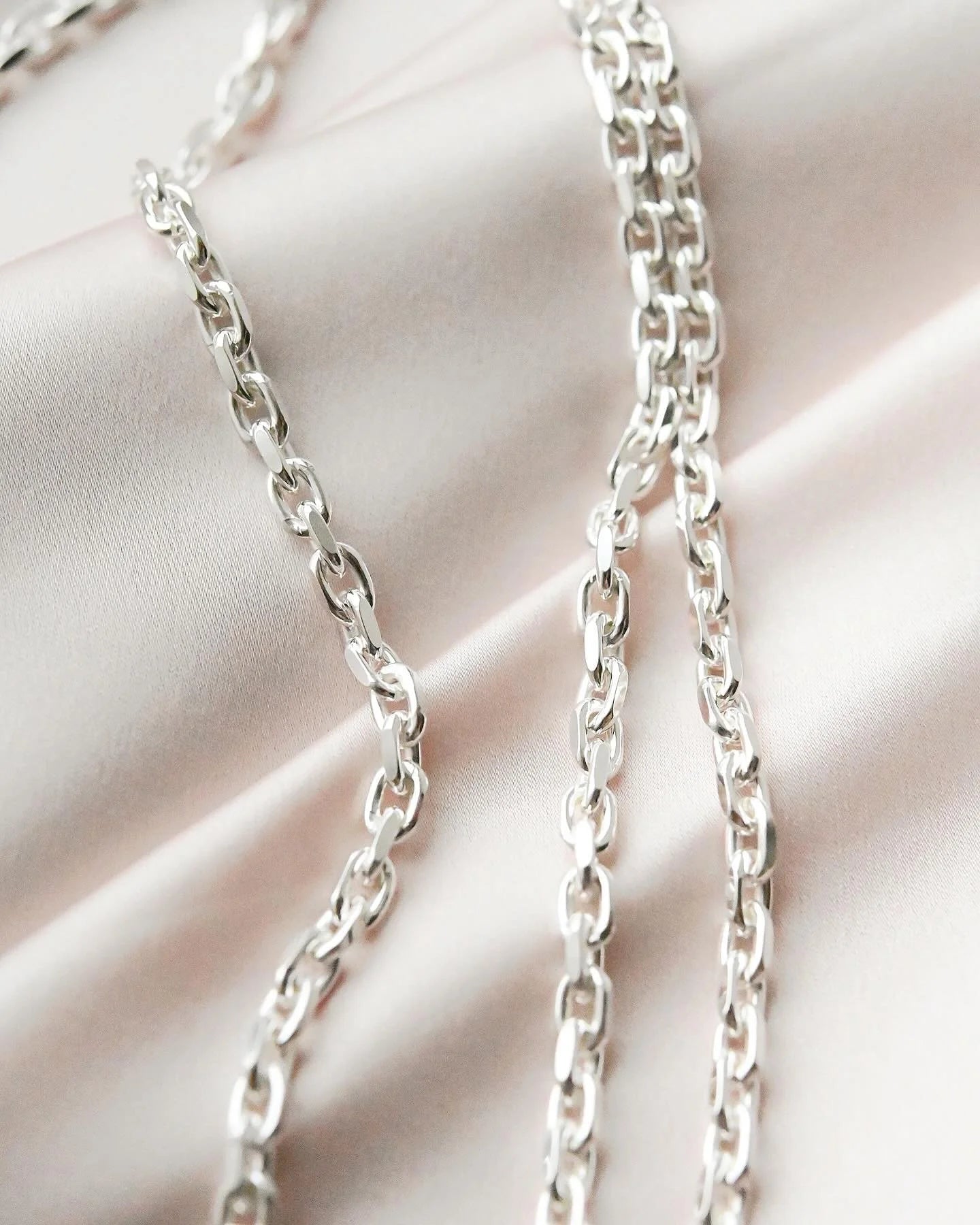 OMJ FINE JEWELRY : Classic Biker Link Chain 27 Grams Denmark 2024