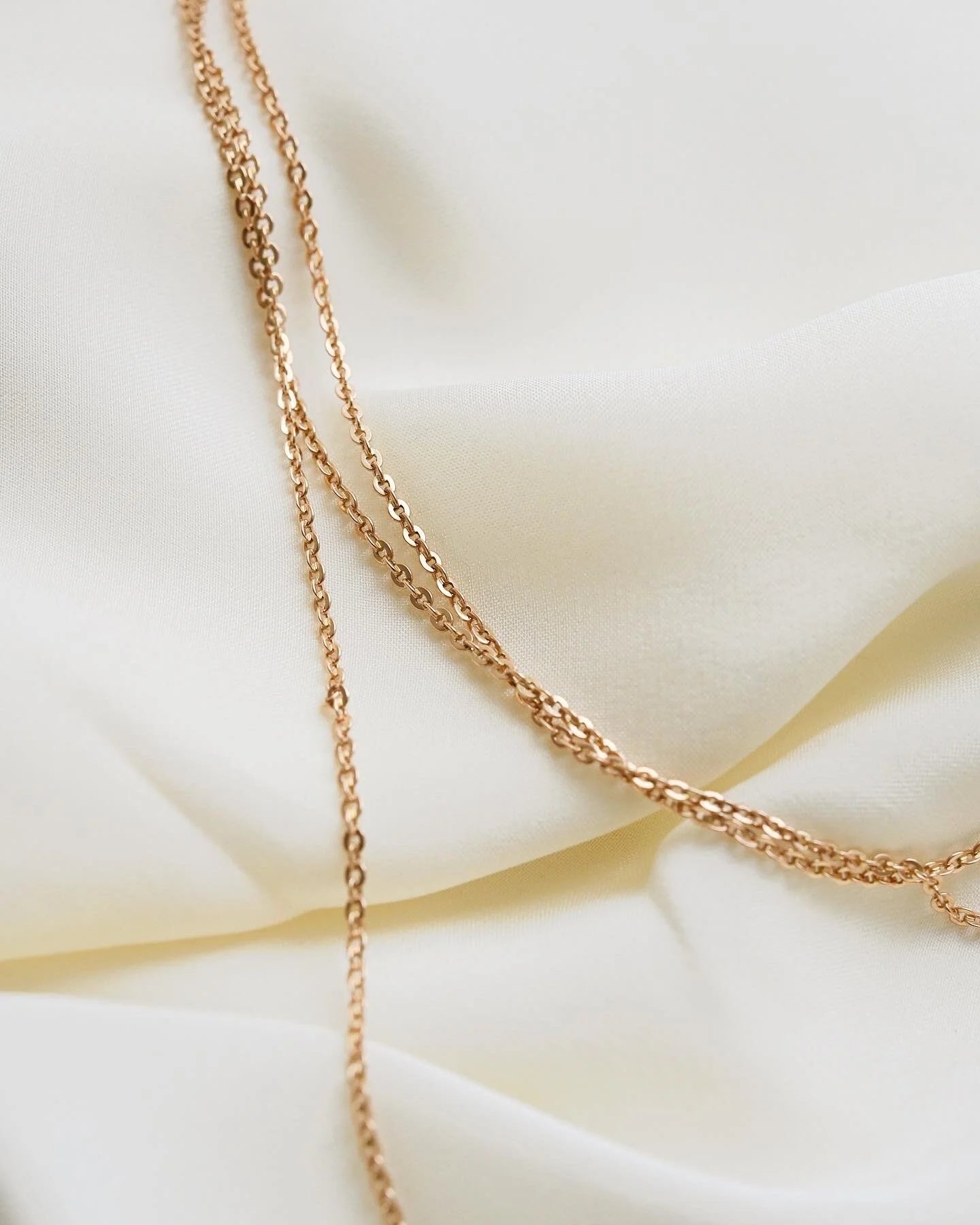 Antique Eternity Chain by Johannes Hjalmer 14K Gold (between 1916-1929)