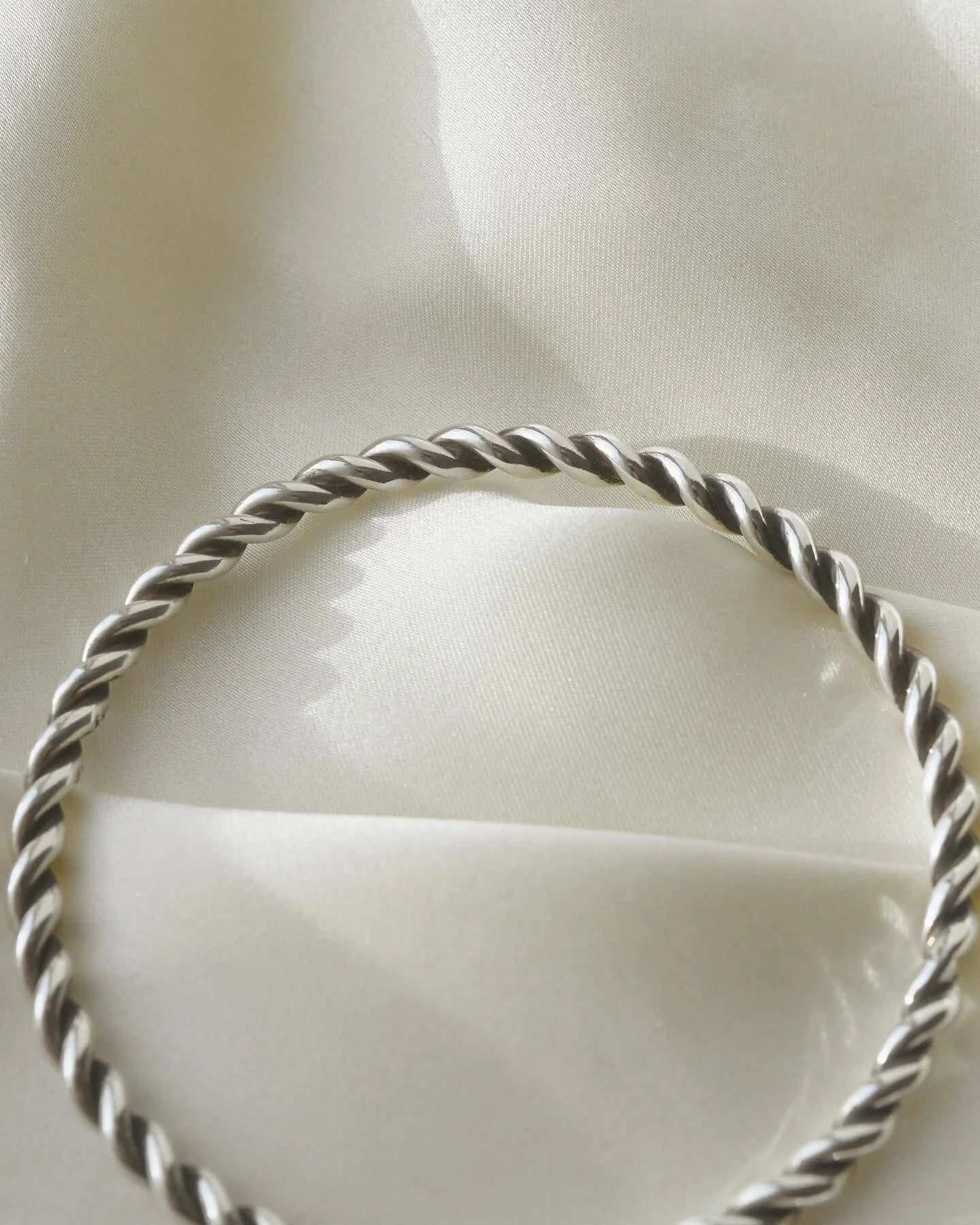 Beautiful Danish Vintage Silver Bangle 1960s
