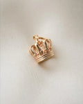 Danish Vintage Crown Pendant 18K Gold