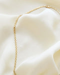 Danish Baby Brick Link Necklace by Viggo Pedersen 14K Gold 1960