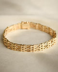 Stunning Danish Vintage Bracelet 14K Gold 1960s